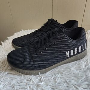 NOBULL Outwork Cross-Training Shoes - Men's 8.5 / Women's 10 - Black,‎ Crossfit
